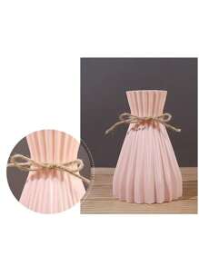 1 pezzo Vaso da fiori in plastica moderno stile nordico, vaso da fiori, cestino, decorazione per casa, soggiorno, festa, matrimonio, decorazione per la casa, decorazione per la stanza, vaso di vetro