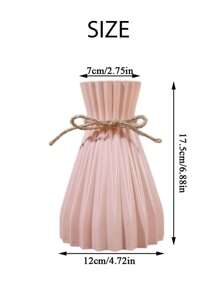 1 pezzo Vaso da fiori in plastica moderno stile nordico, vaso da fiori, cestino, decorazione per casa, soggiorno, festa, matrimonio, decorazione per la casa, decorazione per la stanza, vaso di vetro