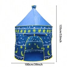 خيمة للعب الداخلي للأطفال على شكل قلعة - بيت لعب للأطفال من عمر 3 إلى 12 سنة، خيمة لعب من البوليستر بإطار من البي في سي، للأولاد والبنات للعب التخيلي، خيمة، خيمة أطفال، خيمة للتخييم، خيمة لعب، لعب خارجي، منزل لعب، خيمة أطفال، خيمة لعب، خيمة للتخييم