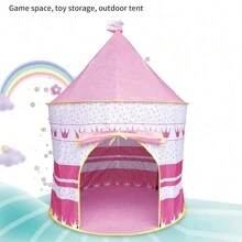 خيمة للعب الداخلي للأطفال على شكل قلعة - بيت لعب للأطفال من عمر 3 إلى 12 سنة، خيمة لعب من البوليستر بإطار من البي في سي، للأولاد والبنات للعب التخيلي، خيمة، خيمة أطفال، خيمة للتخييم، خيمة لعب، لعب خارجي، منزل لعب، خيمة أطفال، خيمة لعب، خيمة للتخييم