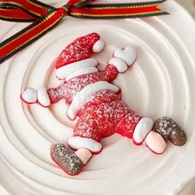 2/1 cái, Đồ trang trí bánh Giáng sinh, Đồ trang trí bánh ông già Noel lật đổ, Đồ trang trí bánh tráng miệng đơn giản hình ông già Noel dễ thương, Ông già Noel chúc bạn một Giáng sinh vui vẻ, Đồ trang trí nướng bằng silicon, Đồ trang trí tráng miệng ngày lễ Giáng sinh Đồ trang trí Giáng sinh Đồ trang trí Giáng sinh Quà tặng Giáng sinh Đồ dùng tiệc Giáng sinh - Nhiều màu - Xem 9