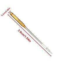 SINGER Titanium Plated Universal Sewing Machine Needles, Golden, 5 Packs (50 Needles Total)