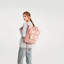 KONO Sac à Dos Léger Unisexe pour Femmes - Sac d'École Polyvalent pour Ordinateur Portable 13", Sac à Dos de Collège et Sac à Dos de Voyage
