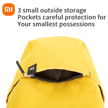 Xiaomi Mi 休闲背包，EPE 软垫肩带更舒适，防水材料在雨天保护物品，Nx Lite 扣耐用坚固，YKK 拉链坚固耐磨 - 彩色 - 查看 8