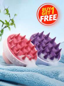 硅胶头皮按摩洗发刷 1 件装 头皮清洁器 头皮去角质按摩刷 头发护理浴室用品 - 浴室配件,硅胶头皮按摩器,干湿两用,适用于宠物洗澡、美发沙龙、沐浴、梳子、发刷、美发工具、美发产品和配件,适用于理发店、美容院、返校季、旅行、梳子、背梳、发刷、边缘梳、刷头发、梳子、发刷套装、梳头发、迷你发刷、解结梳、美发产品、美发工具、美发用品、头发护理、卷发刷、理发师、理发配件、美发设备、旅行必备、旅行必备、发型、美发、发刷、背梳、造型刷、卷发刷、边缘梳、梳子、刷头发、发刷套装、梳头发、卷发梳、解结梳、女士发刷、头发、旅行、头发产品、美发工具、美发用品、理发师、理发配件、理发店、美发设备 - 彩色 - 查看 14