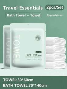 4pcs Disposable Portable Travel Bedding, Hotel Disposable Bedding Business Travel Bedding, Essential Bedding For Travel Hotels, Hospitals, Trains And Camping, Disposable Bedding Set Travel Large Bed Disposable Sheets Travel Clean And Hygienic Travel Essentials Travel Accessories Travel Must Haves Beach Vacation Summer Holiday School Accessories Back To School Supplies Stuff