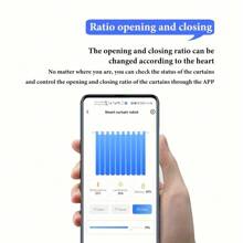 2 件窗帘智能电动马达，开合电机，适用于窗帘杆和轨道，遥控操作，适用于家庭卧室，罗马形轨道万圣节礼物 - 白色 - 查看 6