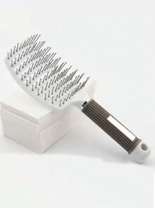 Women's Hair Straightening Massage Brush, Magic Hair & Scalp Massage Comb, Professional Hair Styling Tool For Smooth Straight Hair - Multicolor - View 12