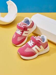 Girls Casual Sports Shoes, With Comfortable & Soft Soles, Easy Hook And Loop Design, Suitable For School & Daily Wear - Hot Pink - View 4