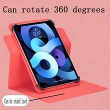 360度旋转通用平板电脑保护套 带弹力角皮质保护套 适用于9寸-10寸7寸-8寸平板电脑保护套 通用平板电脑保护套 防滑条纹 支持触屏平板电脑 - 黑色 - 查看 2