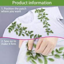 雏菊蕾丝花贴花，适用于婚纱、童装、舞蹈服装、刺绣蕾丝花边 - 彩色 - 查看 7