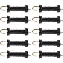 10 Pack Electric Fence Handles Insulated Spring Tension Gate Handle For Fencing Black - 10 PC - View 5
