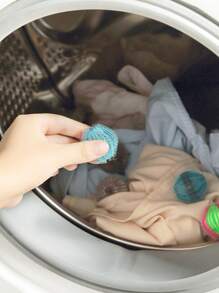 6 piezas Depilador de color al azar Bola de lavandería - Multicolor - Ver 4