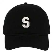 A-Z 26 English Letters Graphic Embroidery Baseball Cap Men Women Unisex Baseball Cap Adjustable