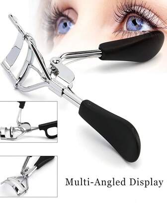 Eyelash Curler, Vegan Makeup Tool With 10Silicone Refill Pads Professional Makeup Tool Durable Lash Curler Fit Universal Eye Shapes Easily And Safely Get Long-Lasting Curl, Makeup, Cheap, Room Decor, Vanity, Travel, Bedroom, Makeup Accessories, Eyelash Curler,Cheap,Stocking Stuffers,Makeup,Makeup Tools,Cheap Stuff,Gifts,Gifts For Women,Christmas Gifts