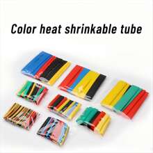 530 szt. Zestaw rurek termokurczliwych, wodoodporne rurki termokurczliwe do owijania drutu, złącza przewodów samolutujących, rurki termokurczliwe z tulejką kombinowaną Skurcz izolacji taśmy elektrycznej, asortyment wielobarwny Drut naprawczy klasy morskiej...