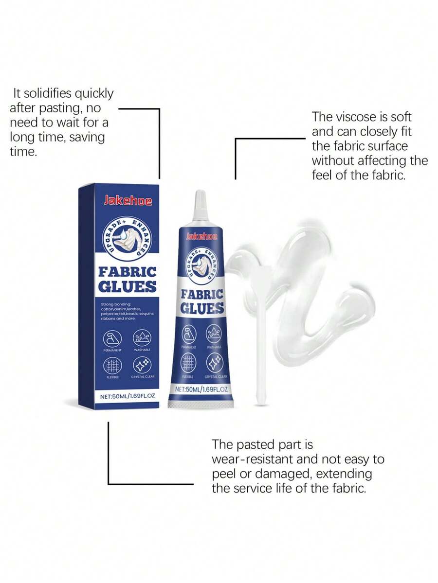 1pc Multipurpose Fabric Glue, Textile Adhesive For Christmas/New Year