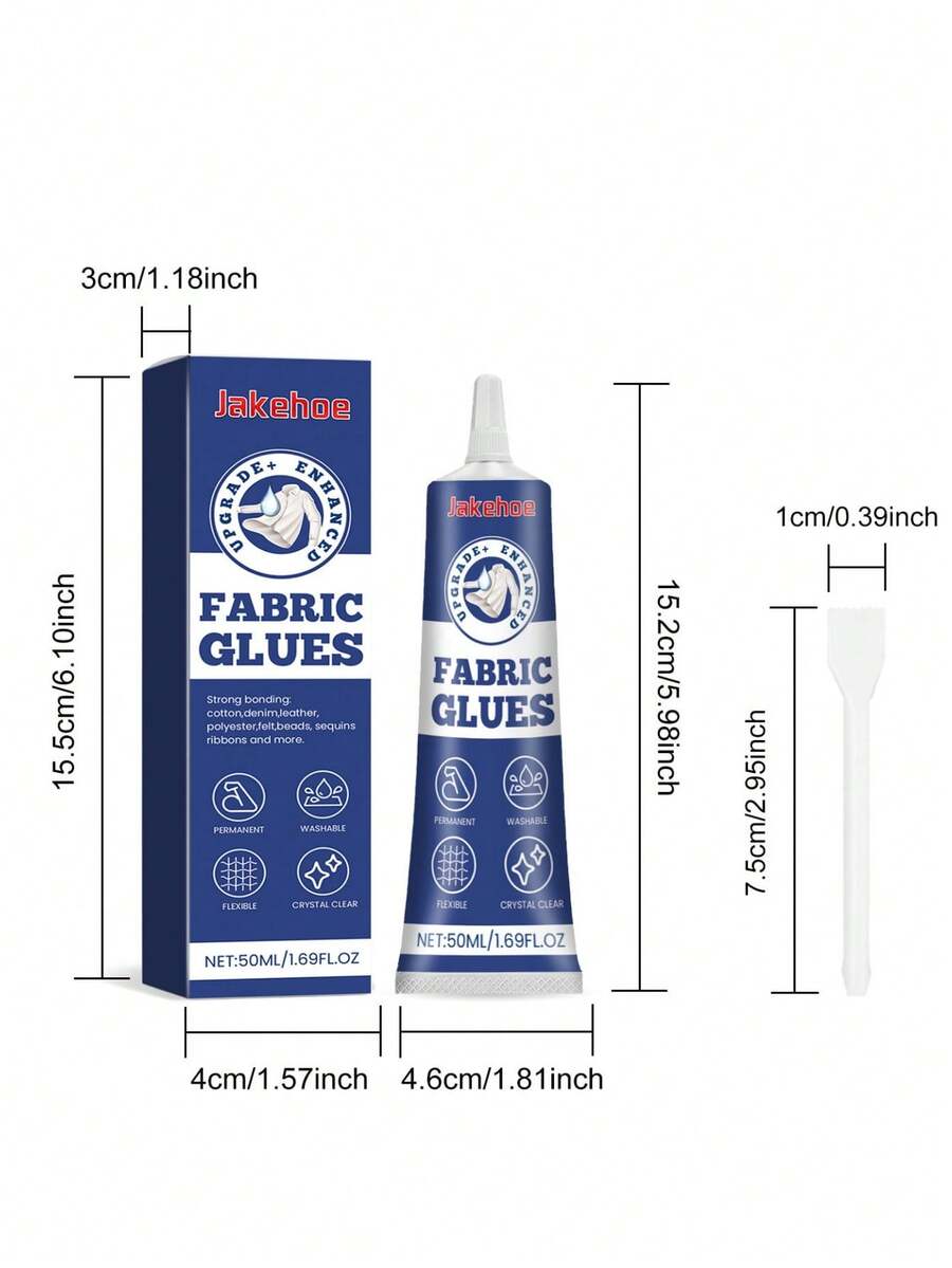 1pc Multipurpose Fabric Glue, Textile Adhesive For Christmas/New Year