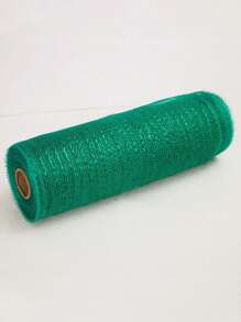 1 Rollo de cinta de malla de polietileno navideña, cinta de malla de polietileno metalizada de 10 pulgadas x 30 pies en rojo, verde y blanco con brillo, rollos de malla decorativa para coronas de bricolaje, manualidades navideñas, fiestas navideñas, Halloween, decoración de Halloween - Cinta de malla navideña - Ver 14