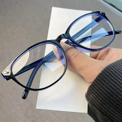 1 st läsglasögon för kvinnor, moderiktiga ovala glasögon, högupplösta glasögon, lämpliga för daglig användning på datorer, telefoner och TV-apparater (exklusive glasögonfodral), tillbehör för kvinnor