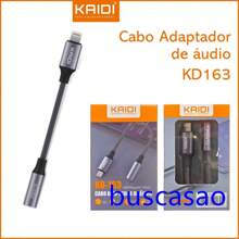 KAIDI KD-163 Ios Lightning To 3.5mm Audio Cable Adapter - KD-163 1個 - 查看 1