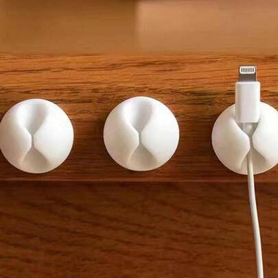 10 cái Giá Đỡ Quản Lý Dây Cáp Tròn Cho Bàn Làm Việc Văn Phòng Trang Trí Phòng Trang Trí Nhà Trang Trí Mùa Thu Trang Trí Phòng Ngủ