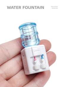 1pc Doll House Miniature Water Dispenser: 1/6 Scale Realistic Household Appliance Decor Model For Living Room & Kitchen Scene