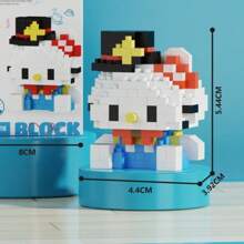 1 Set de Adorables Juguetes de Botella de Rompecabezas de Ensamblaje a Presión con Forma de Criatura de Mascota Panda, Diamante de Olla Caliente, Adecuado para Volver a la Escuela, Año Nuevo, Pascua, San Valentín, Cumpleaños, Regalos Festivos