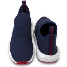 Men's Navy Blue Slip On Easy-To-Wear Walking Shoes - Màu xanh hải quân - Xem 9