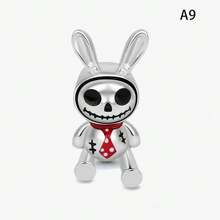 1 款万圣节饰品镀银手链项链 DIY 礼物适合手链和项链