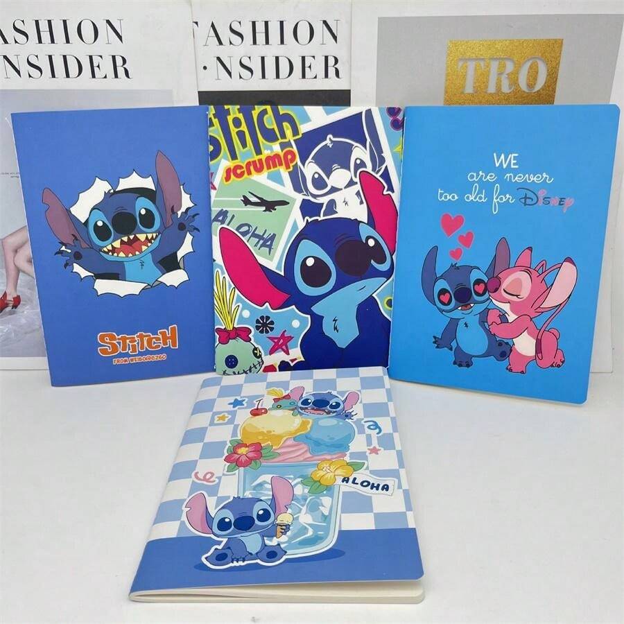 1pc Stitch Themed Spiral Notebook - 172404829660030816ddc0495e5a82f88d057cd185.webp