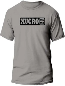Men's Country T-Shirt 100% Cotton Xucro Memo T-Shirt Shirt - 灰色 - 查看 1