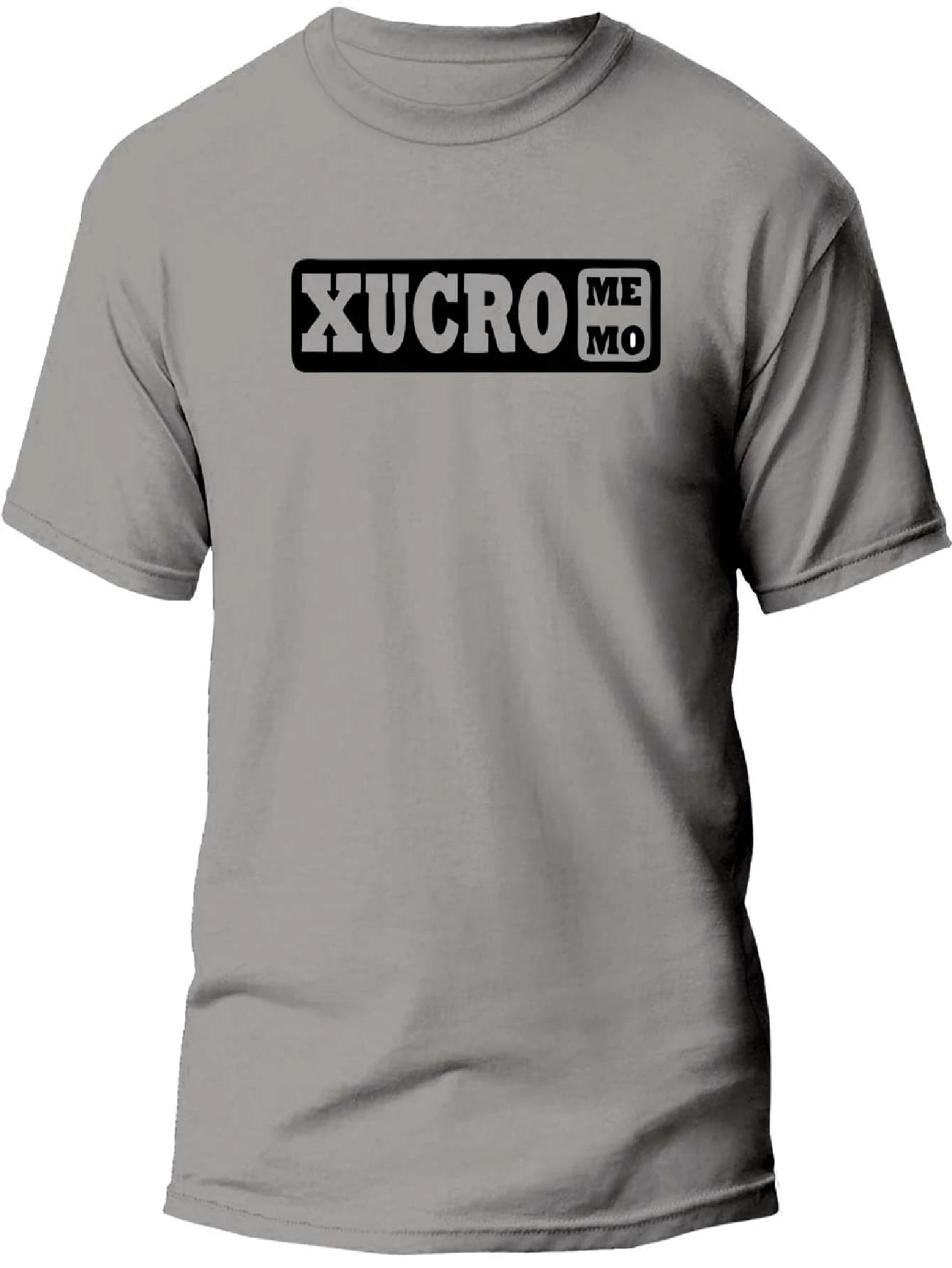 Men's Country T-Shirt 100% Cotton Xucro Memo T-Shirt Shirt - 灰色 - 查看 1