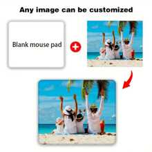 1/3pcs Custom Mouse Pad With Photos, Personalized Mouse Pad, Office Supplies And Gaming Computer Accessories, Gaming Mouse Pad Desktop Decoration, Custom Photo Mouse Pad, Print Anime, Games, Landscapes, Portraits, Parties, Pets And Other Design Patterns, Make Your Own Custom Mouse Pad, Anti Slip Rubber Base, Multiple Sizes To Choose From, Easy To Clean, Halloween,Festive Calendar - Multicolor - View 3