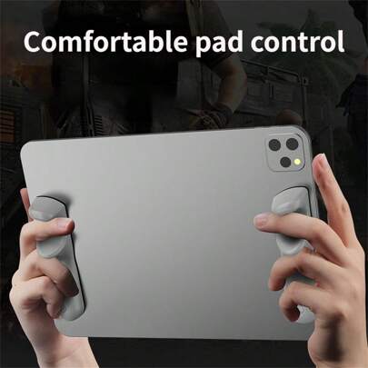 1 Cặp tay cầm chơi game cho máy tính bảng iPad, giá đỡ game cầm tay di động, phụ kiện chơi game, tay cầm chơi game thể thao điện tử nhỏ gọn, quà tặng tựu trường.