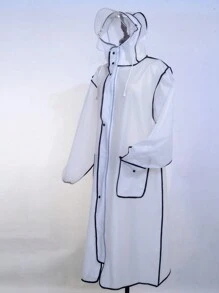 Áo mưa dài cho xe máy/xe đạp, áo mưa che phủ toàn thân không thấm nước, áo khoác mưa cho người lớn dùng khi đạp xe, đi bộ đường dài, du lịch trong thời tiết mưa, mát mẻ mùa hè, bãi biển, giữ ấm khi đi du lịch, quà tặng ngày lễ tình bạn, quà tặng cho cún cưng, lễ hội, trang trí tiệc tùng, lựa chọn mùa xuân hè, quà tặng cho phù dâu, trang trí phòng ngủ, trang trí phòng ngủ, bãi biển, du lịch, dành cho nam, dành cho nữ, kỳ nghỉ, đồ dễ thương. - màu đen - Xem 8