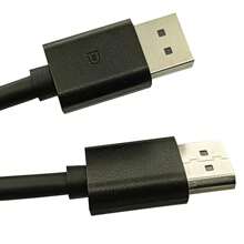 DP Cable 1.4 Version 4K144HZ Gaming Computer Monitor Data Cable 8K High-Definition Host Graphics Card Video Connection Cable - Black - View 4