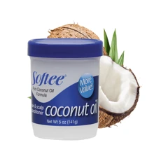 Softee Coconut Oil Hair And Scalp Conditioner 5oz Jar