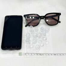 13/17 件/套 1:12 娃娃屋微型透明餐具 DIY 厨房玩具