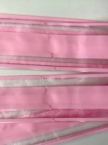 10 件蝴蝶形丝带花，适用于节日庆祝、礼物、汽车、镜子和雪纱装饰、圣诞节 - 粉色 - 查看 7