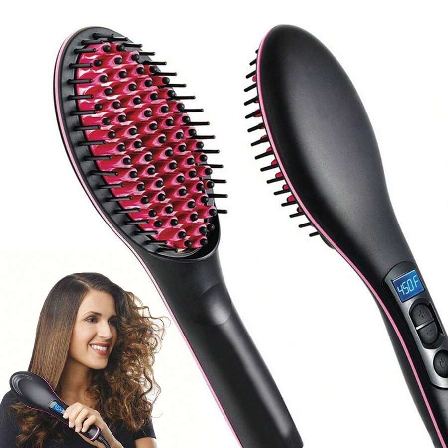 Hair Straightening Irons - Black - View 1