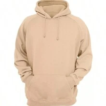 Kangaroo Sweatshirt + Half Bear Pants Set - Màu be - Xem 2