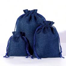 20 PIEZAS, 2 Tamaños Pequeños, 20 Colores, Bolsas de Regalo de Yute y Arpillera, Bolsas de Almacenamiento Reutilizables Bolsas para Joyas, Cosméticos y Manualidades con Cordones para Fiestas, Bodas, Navidad, Envasado de Lino