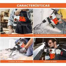 Rotary Hammer Chisel Drill Sds Industrial 2000w - View 2