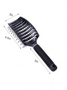Women's Hair Straightening Massage Brush, Magic Hair & Scalp Massage Comb, Professional Hair Styling Tool For Smooth Straight Hair - Multicolor - View 11