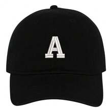 A-Z 26 English Letters Graphic Embroidery Baseball Cap Men Women Unisex Baseball Cap Adjustable