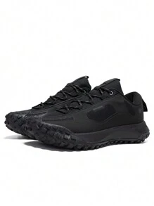 baasploa Men's Outdoor Shoes Non-Slip Autumn Comfortable Men's Hiking Shoes All Fashion Men's Quality Brand Outdoor Men's Shoes - Black - View 2