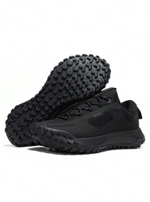 baasploa Men's Outdoor Shoes Non-Slip Autumn Comfortable Men's Hiking Shoes All Fashion Men's Quality Brand Outdoor Men's Shoes - Black - View 5