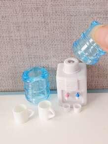 1pc Doll House Miniature Water Dispenser: 1/6 Scale Realistic Household Appliance Decor Model For Living Room & Kitchen Scene