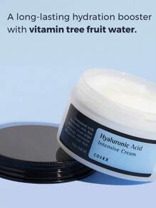 COSRX 100克/3.52盎司玻尿酸密集保湿霜，质地轻盈柔滑，清爽不油腻，深层补水，修复肌肤屏障，舒缓敏感肌肤，韩国化妆品